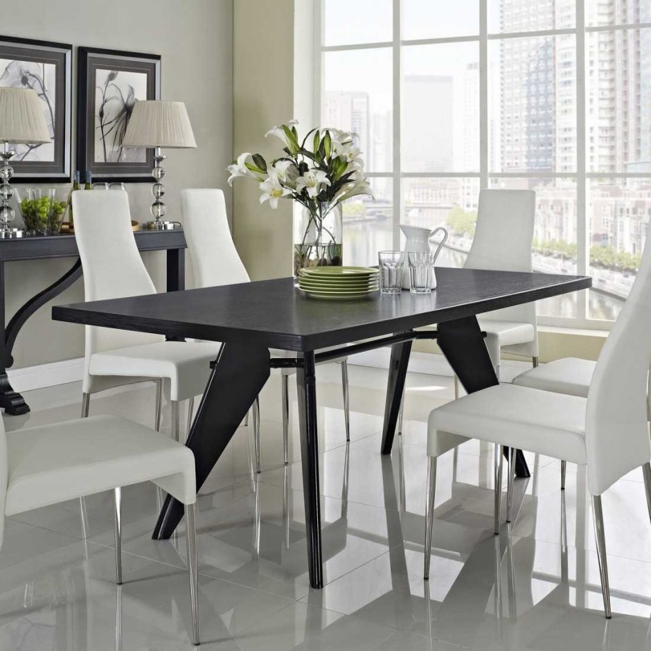 Стол фирма JYSK Toledo Dining Table Grey Antique