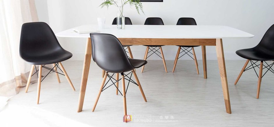 Стул Eames DSW коричневый