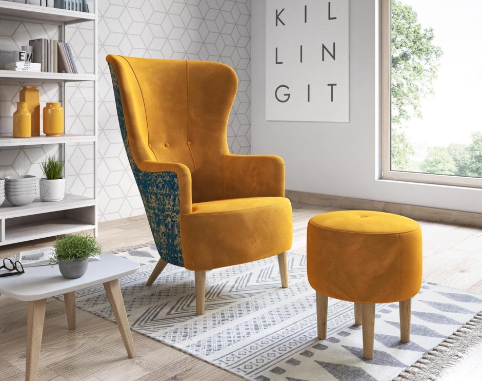 Дизайнерское кресло Swoon Armchair