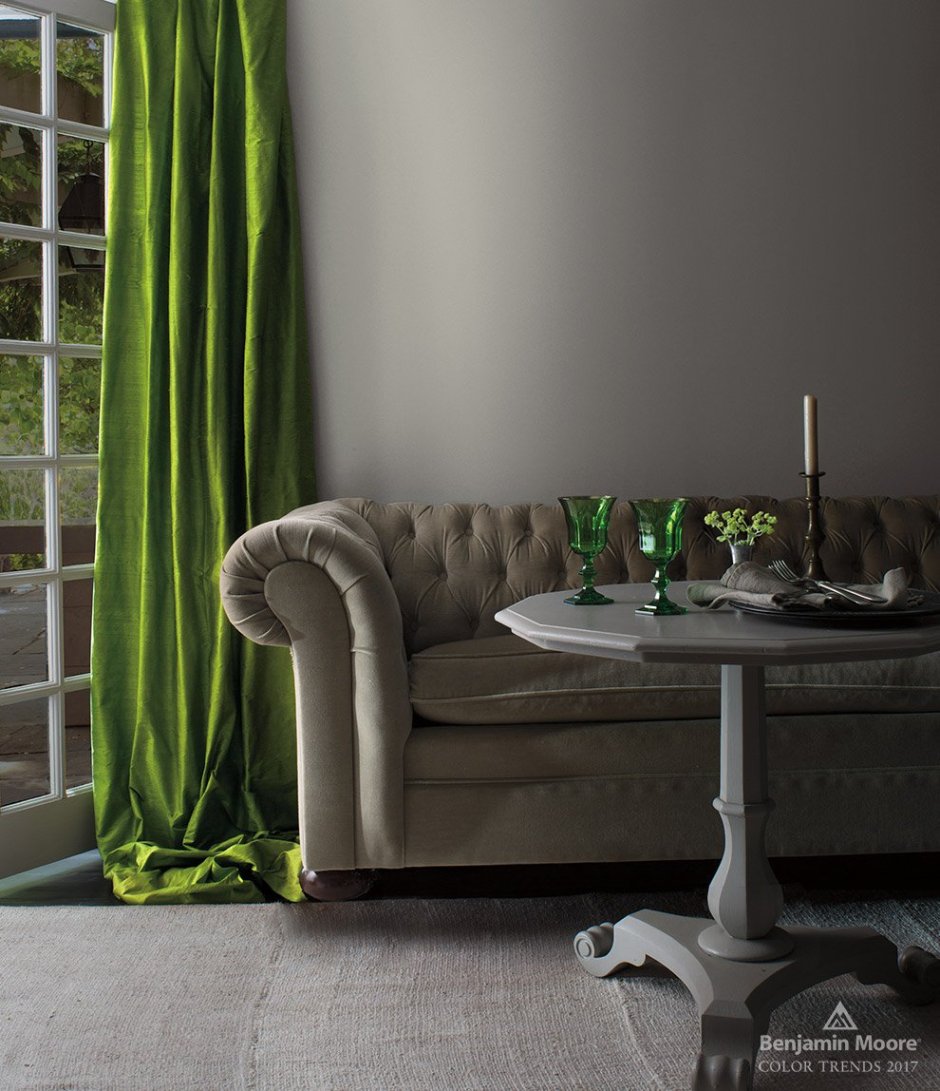 Benjamin Moore краска зеленый