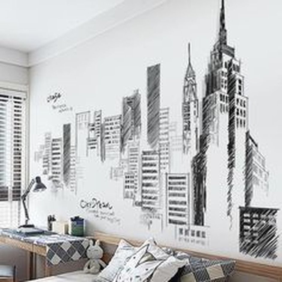 Фотообои в интерьере