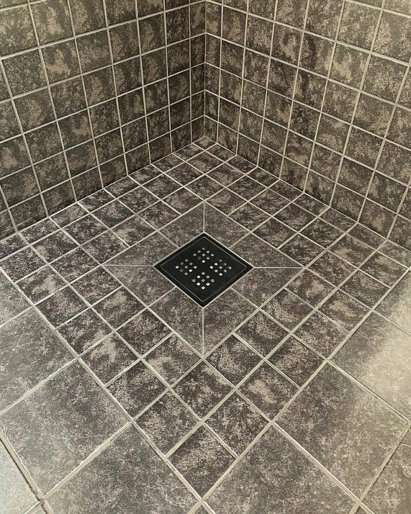 Душевой трап из керамогранита 600x150