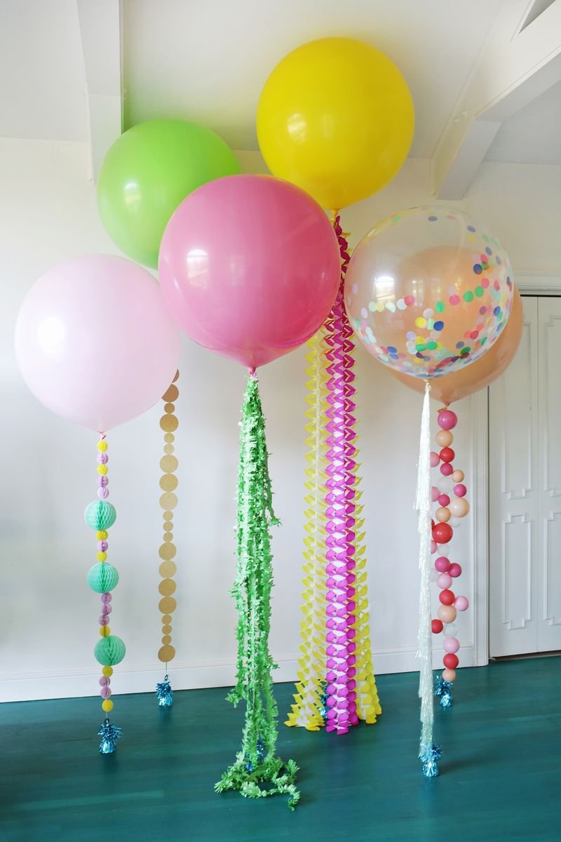 Украшение шариками на день рождения ребенка