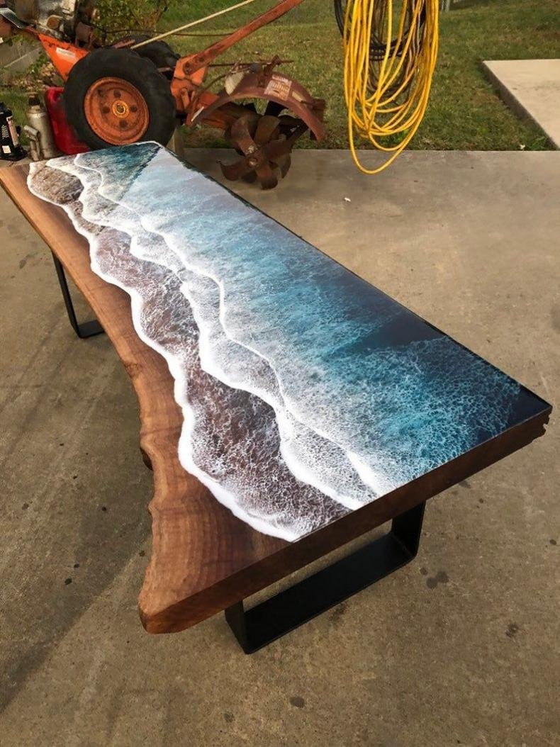 Epoxy Resin Table