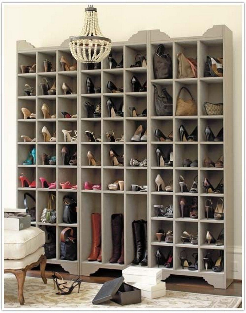 Полки для обуви в гардеробную