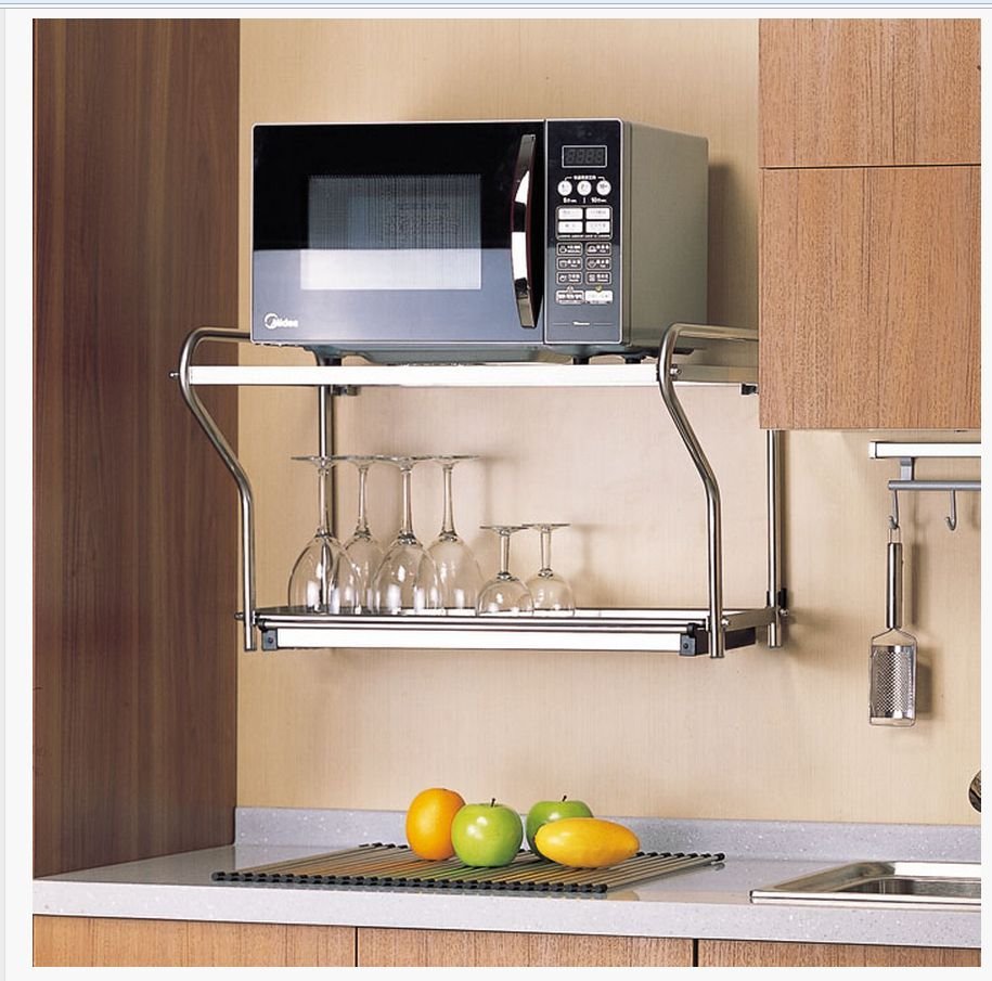 Полка для СВЧ Multifunctional Storage Rack