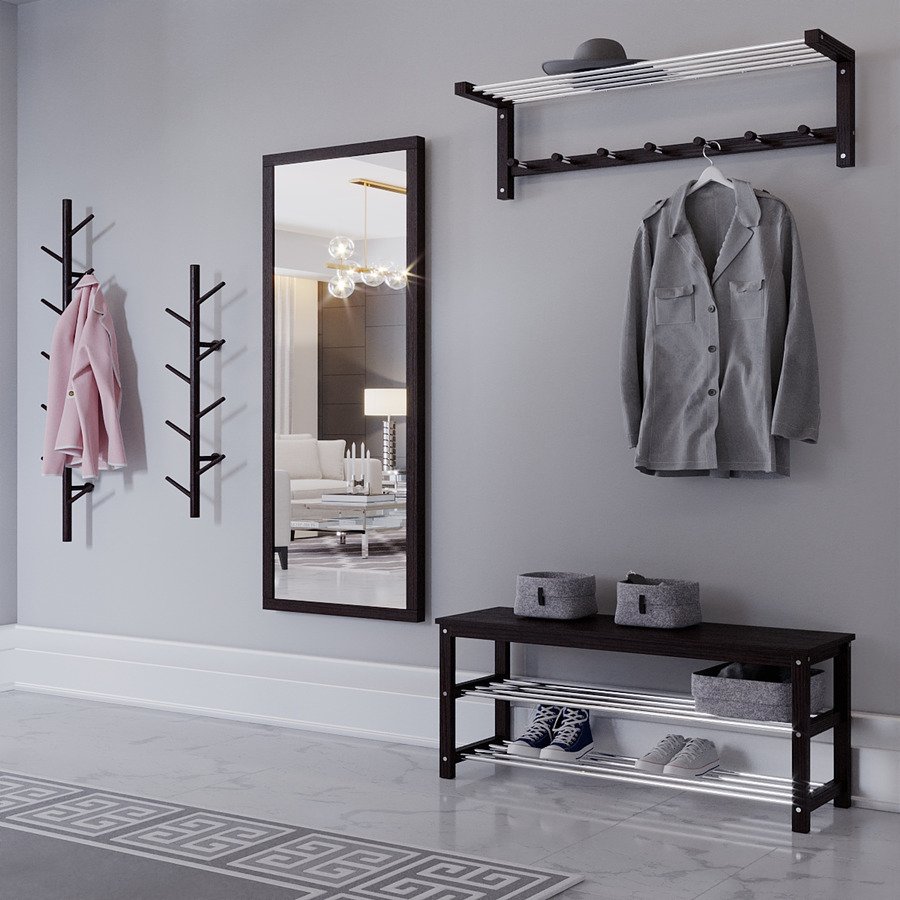 Стильные зеркала в прихожую