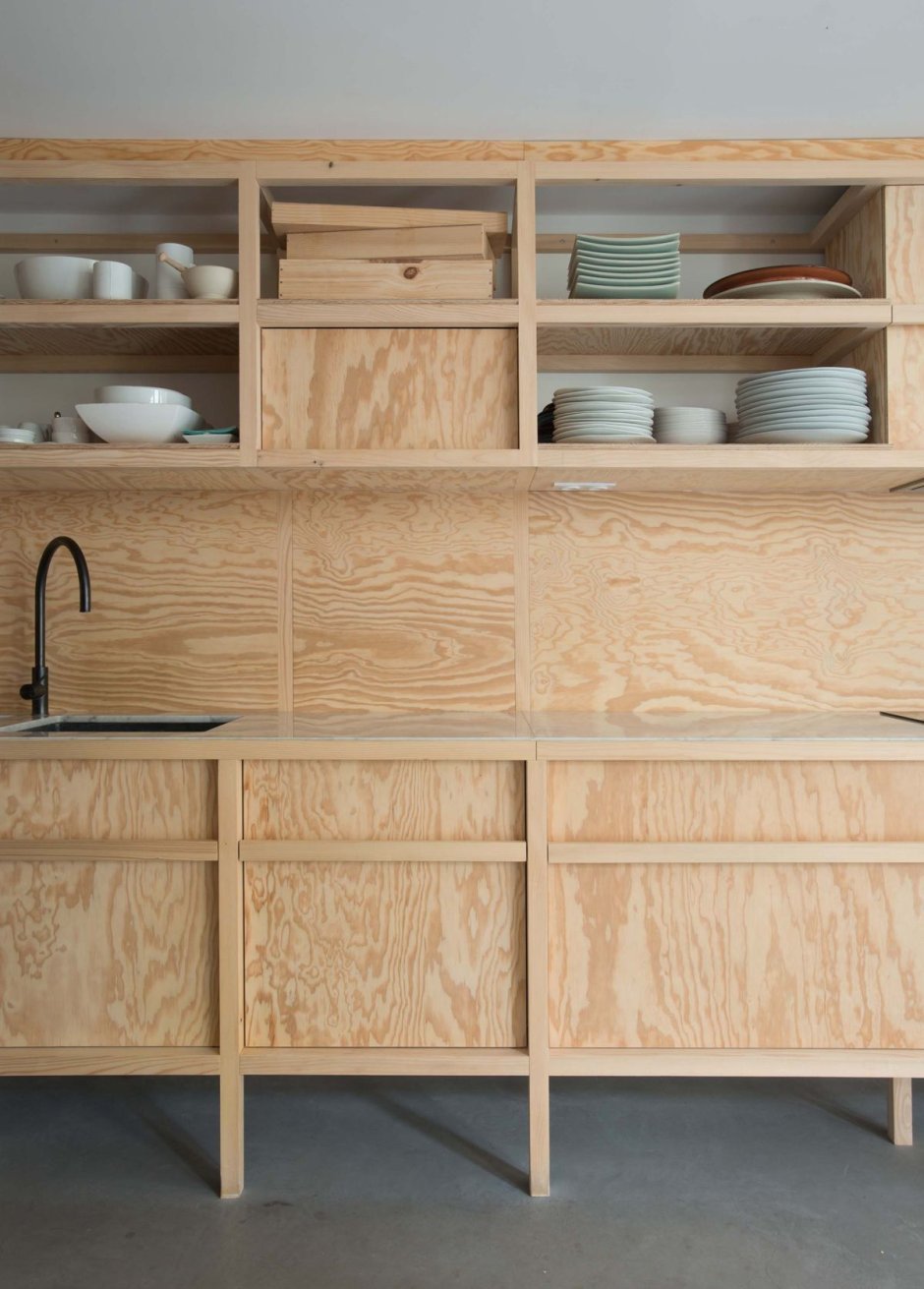 Кухня из фанеры