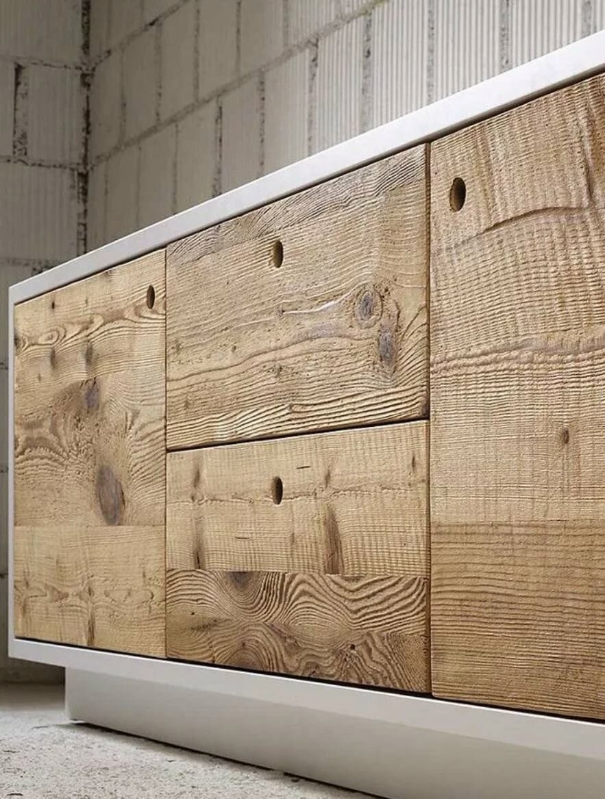 Кухонные фасады из досок