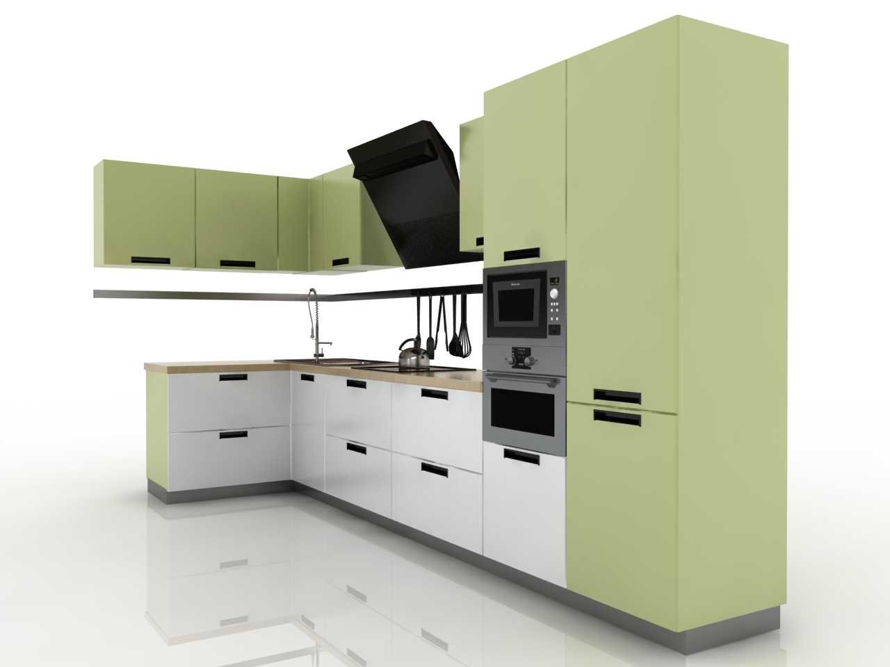 Моделирование кухни 3ds Max