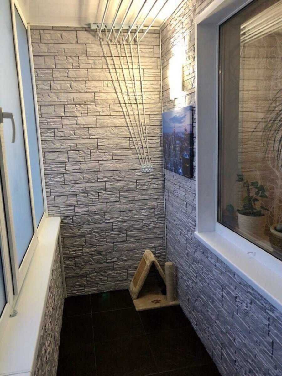 Дизайнерская отделка балкона