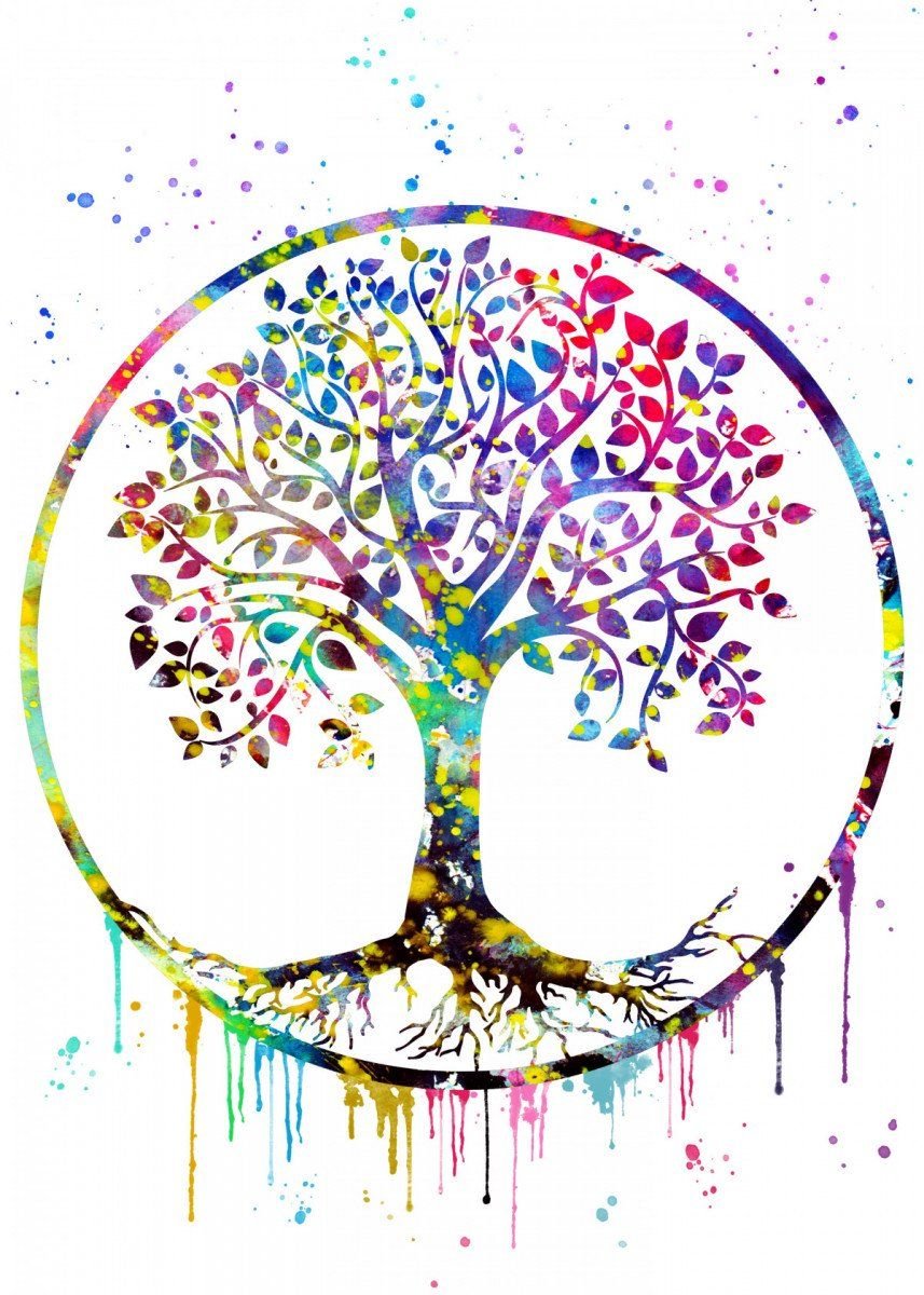 Постер дерево жизни