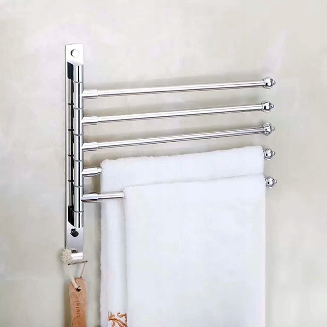 Вешалка для полотенец в ванную вертикальная