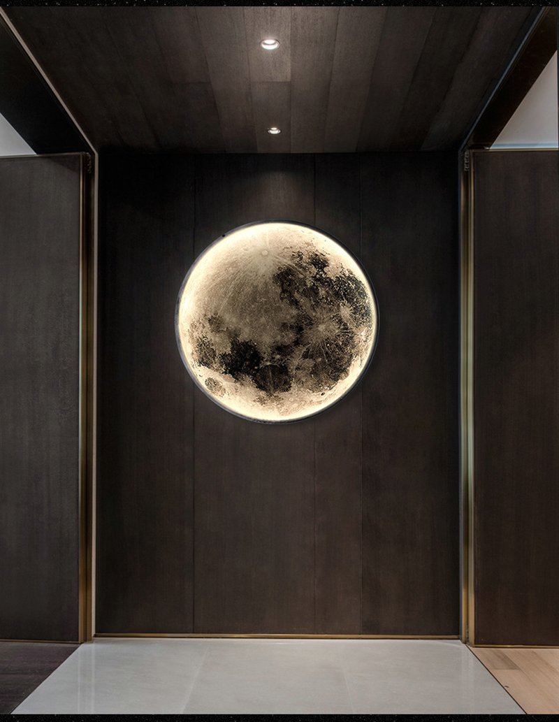 Светильник луна на стену
