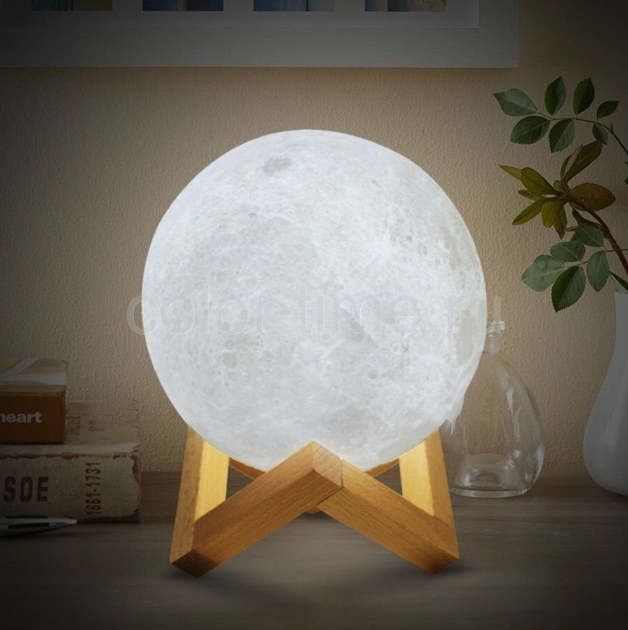 3d светильник лампа Луна "3d Moon Lamp"