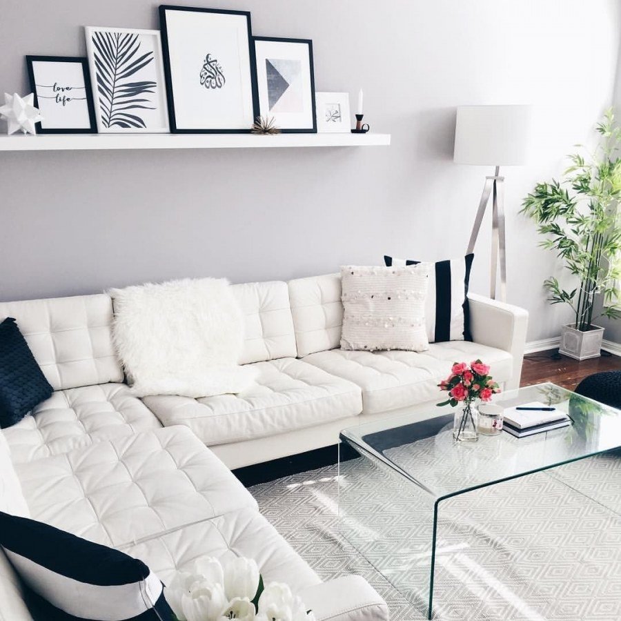 Сине желтый интерьер