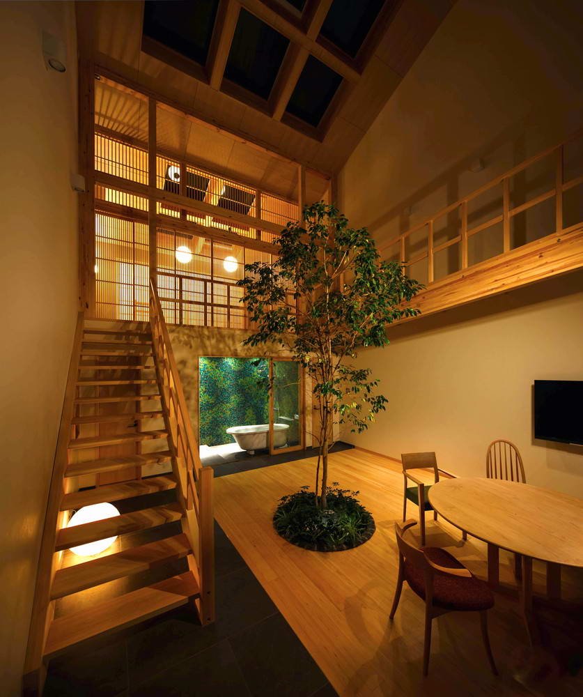 Японский дом внутри