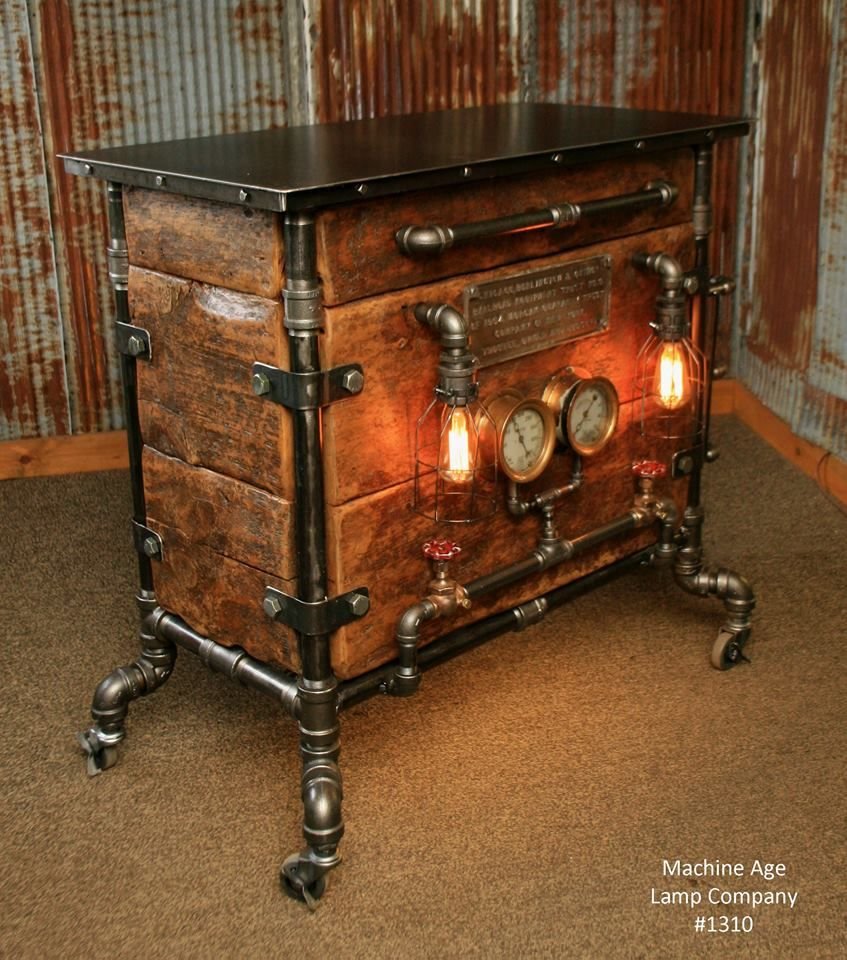 Steampunk Vintage мебель