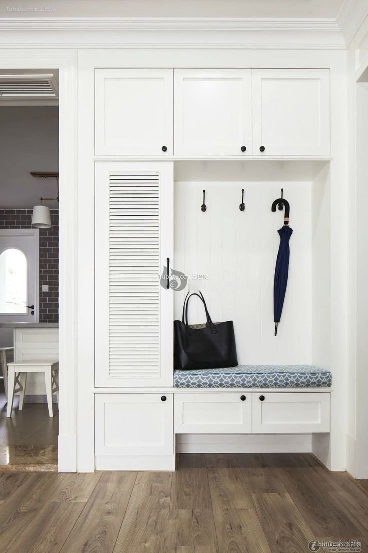 Минималистическая прихожая от икеа