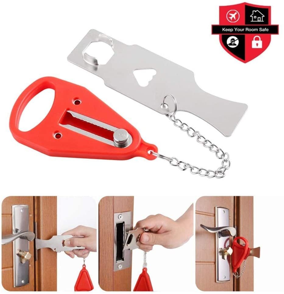 Портативный дверной замок Travel Lock