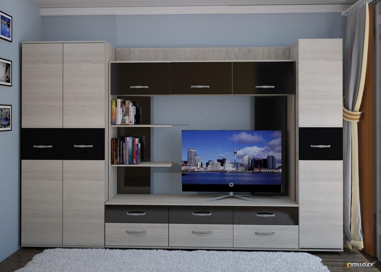 Стенка румба 1. Гостиная вега 21 леко. Стенка под одежду. Небольшая стенка в зал. Стенка для телевизора.