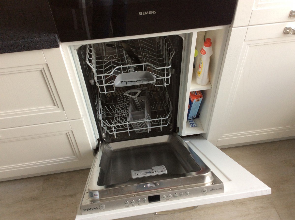 установка посудомоечной машины в шкаф