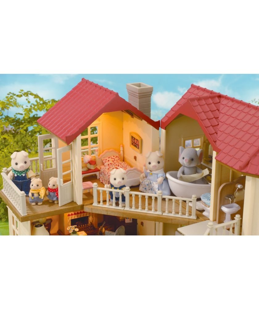 Набор Sylvanian Families "большой дом со светом" (2752)