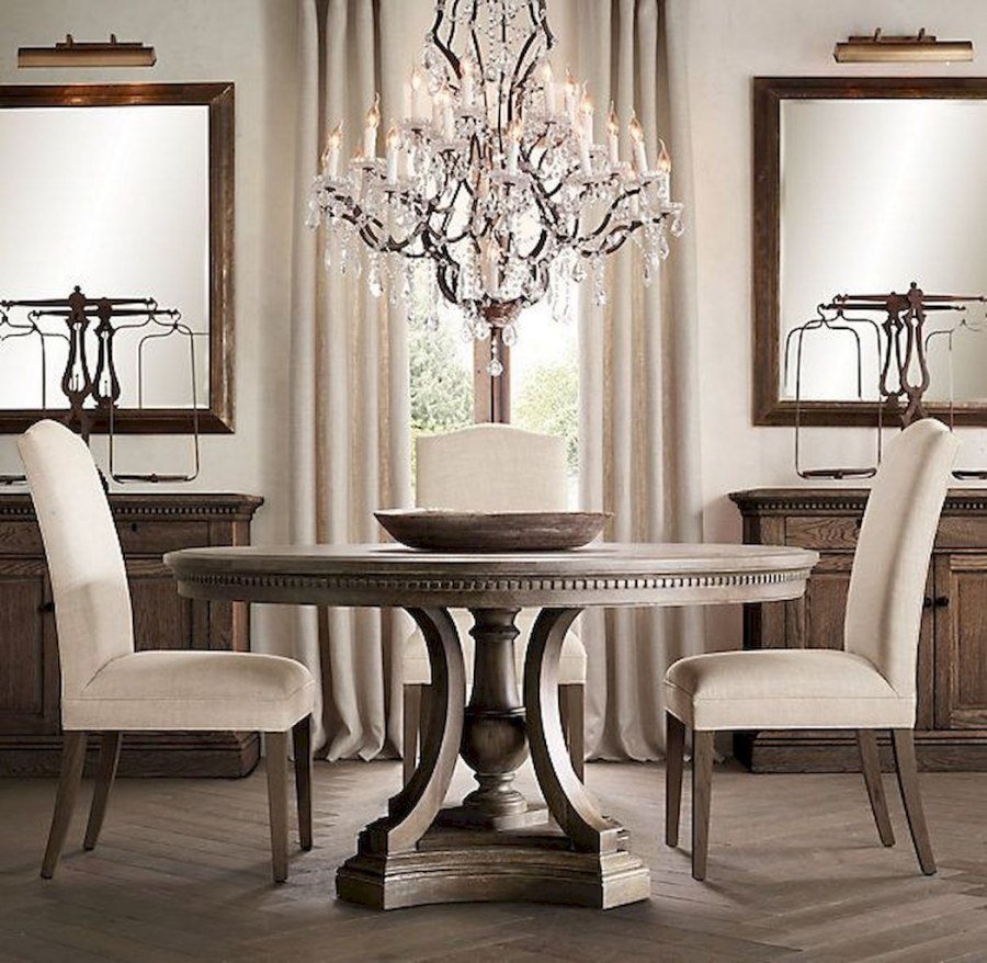 Обеденный стол Dining Table Melchior Round 113281 Eichholtz
