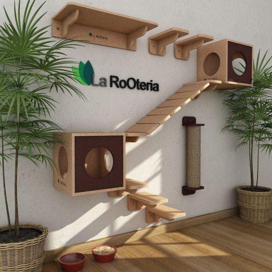 Стильные домики для кошек