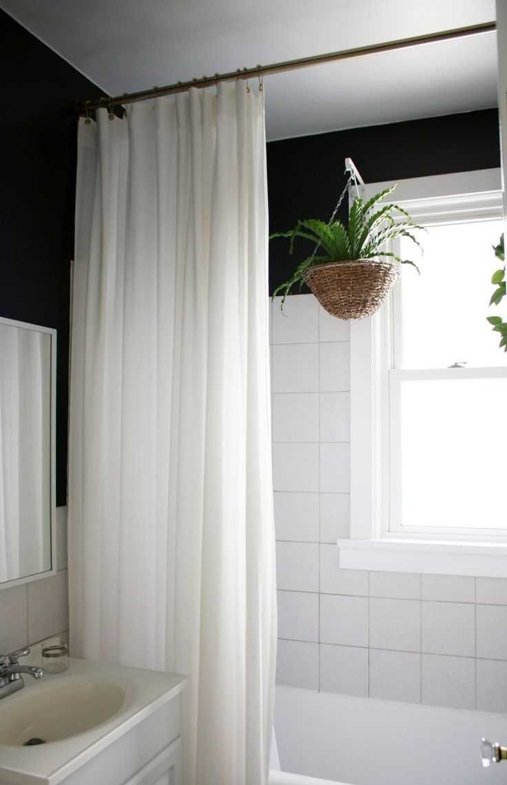 Дизайнерские шторы для ванной