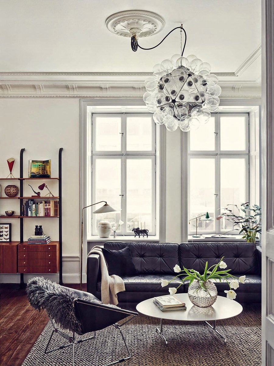 Светильник Crystorama Lola 4860-ww6 Light Semi Flush Mount