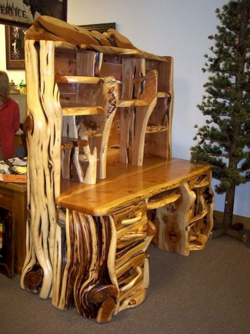 Мебель из цельного дерева