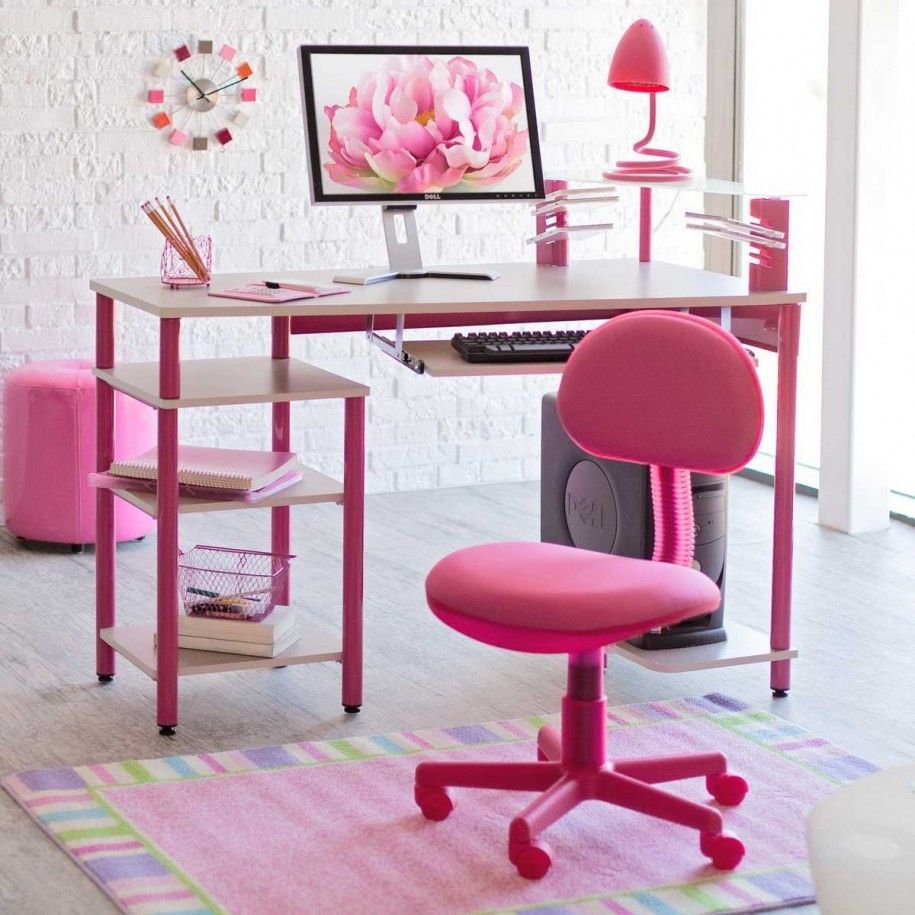 Геймерский стул розовый