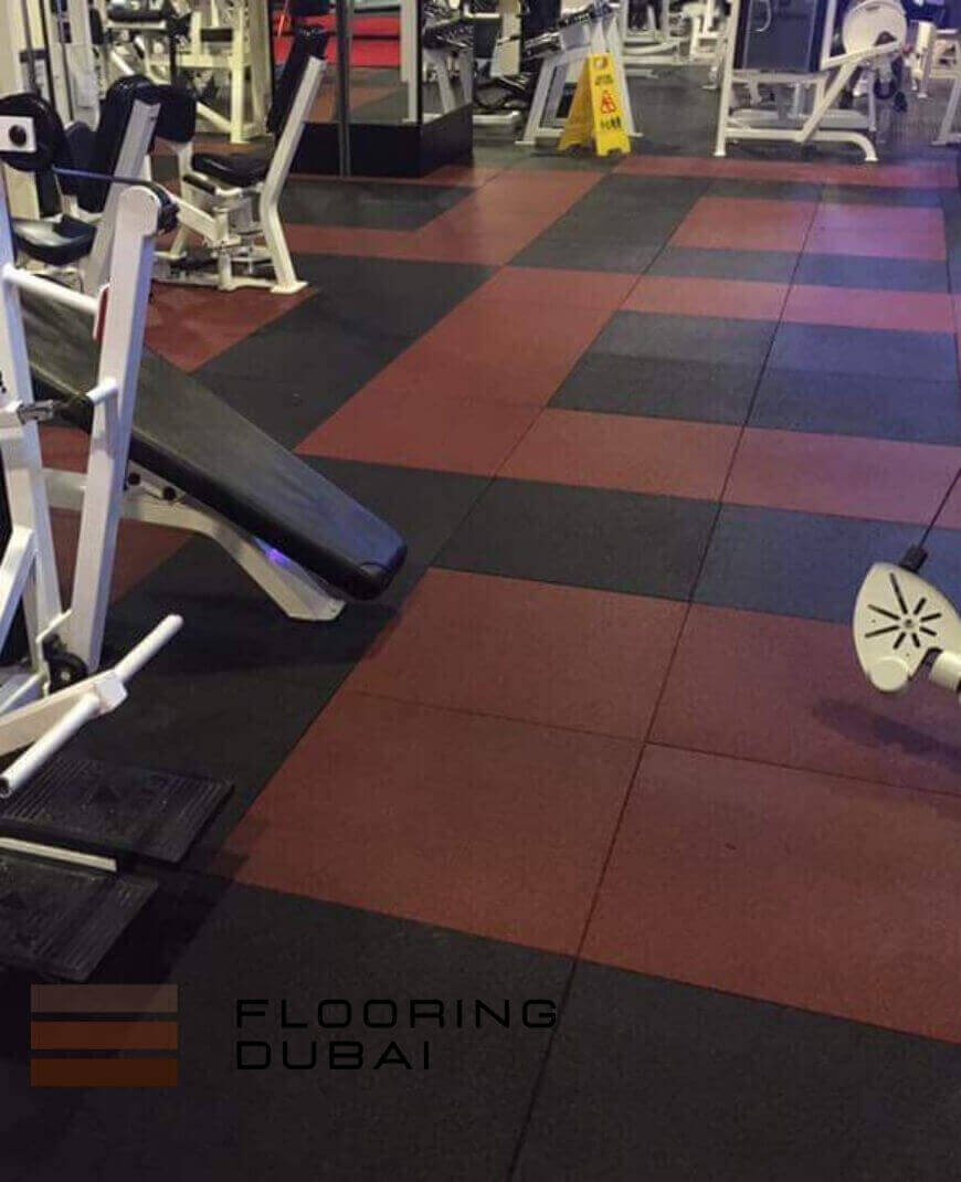Плитка резиновая 1000х1000х30 черная Gym Power