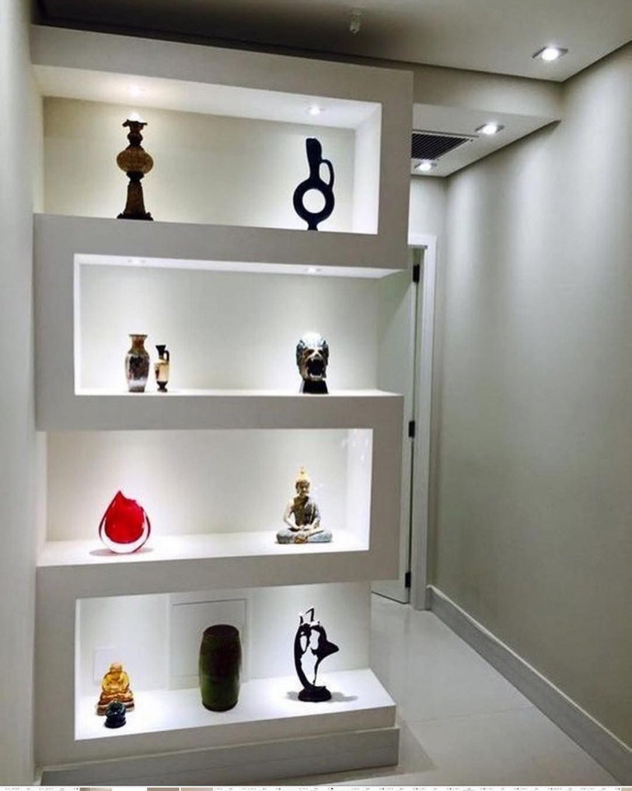 Подсветка стеклянных полок