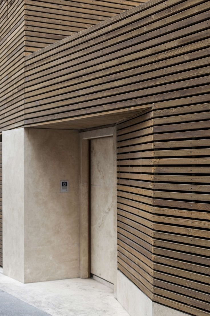 Architecture Design facade Timber cladding