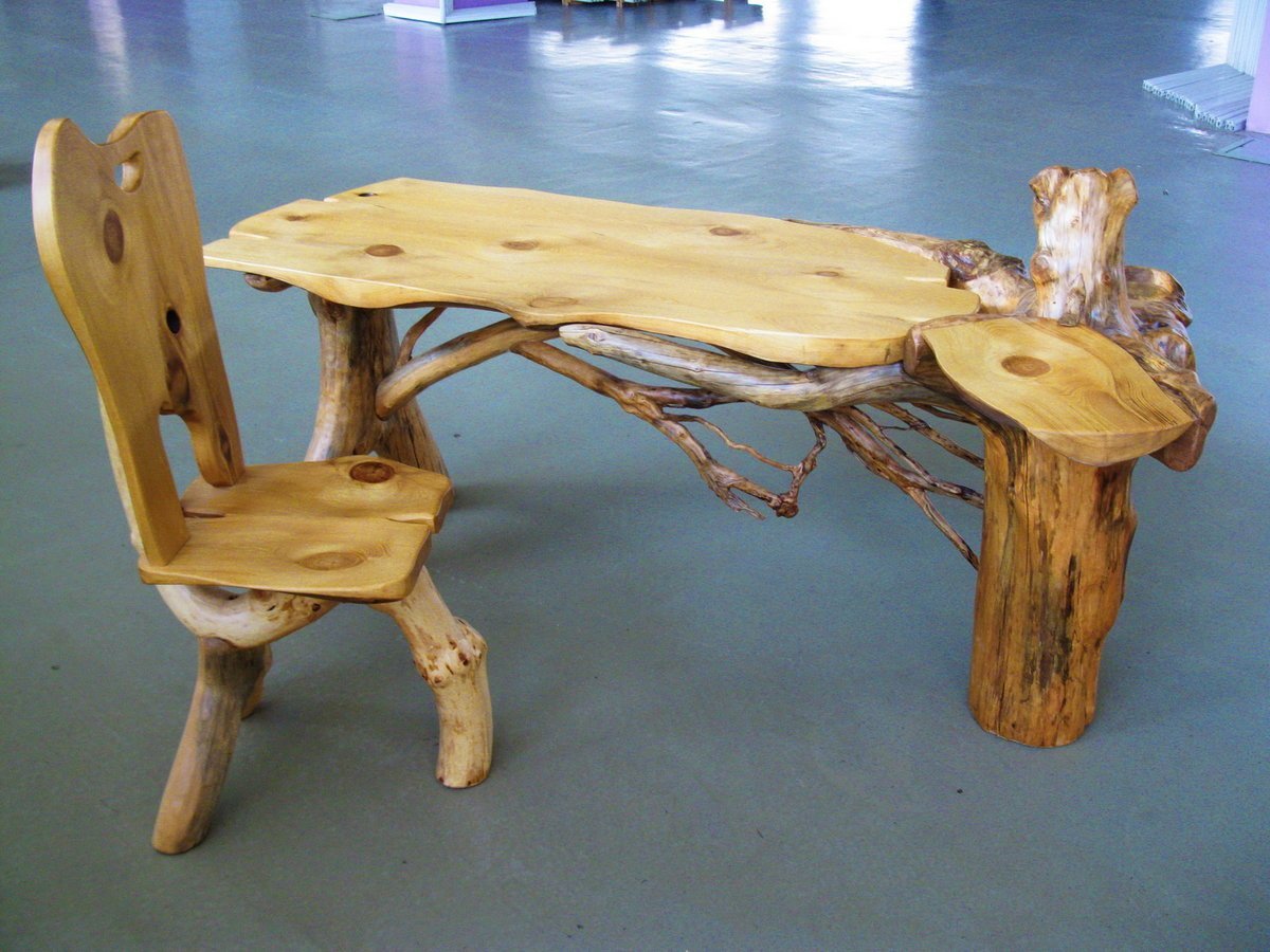 мебель из дерева лесная мебель