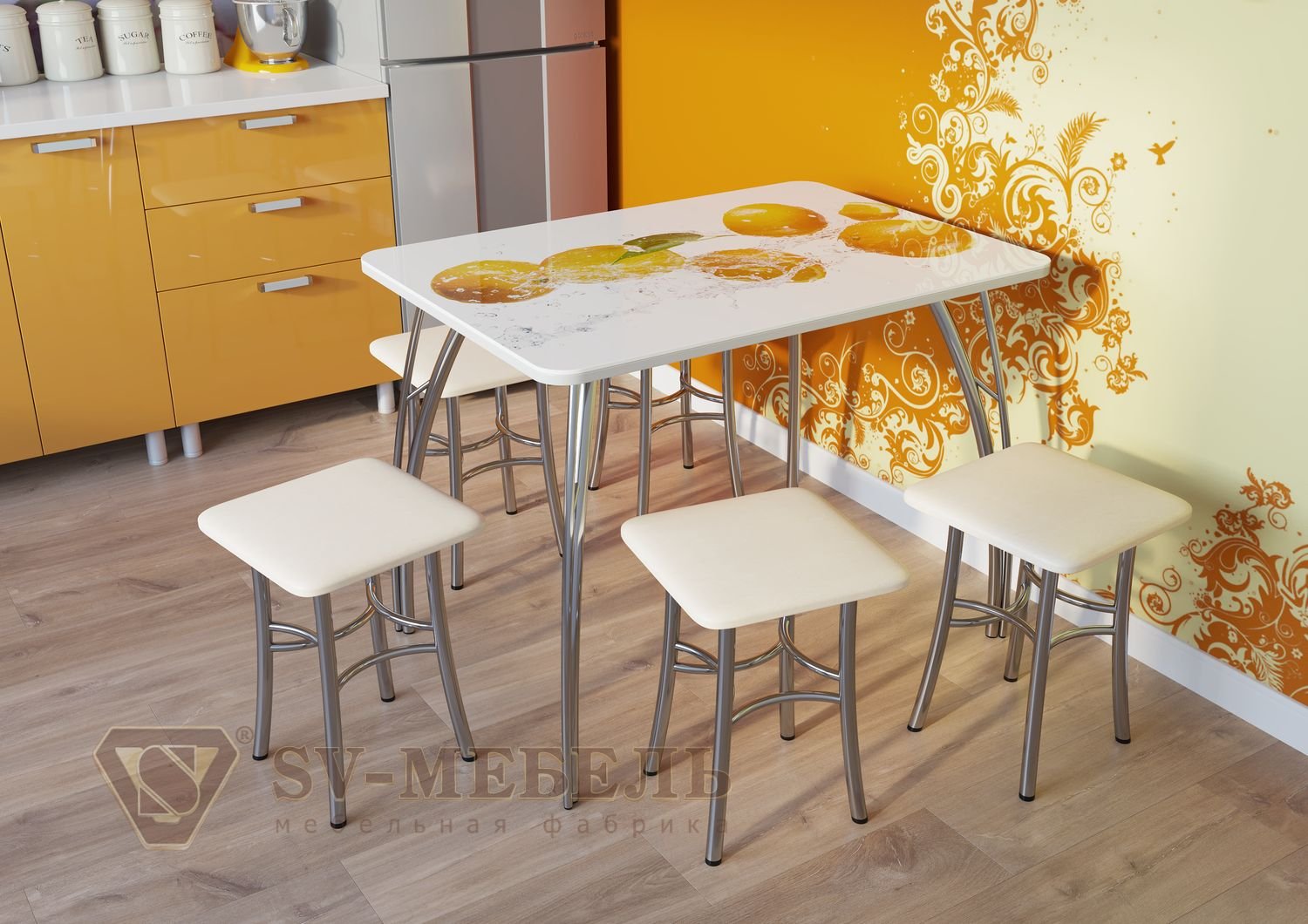 Кухонные столы барнаул. Стол кухонный Альберто Белло. Кухонный стол и стулья. Кухонный стол с табуретками. Небольшой кухонный стол.
