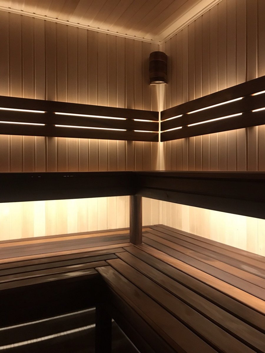 Отделка парилки