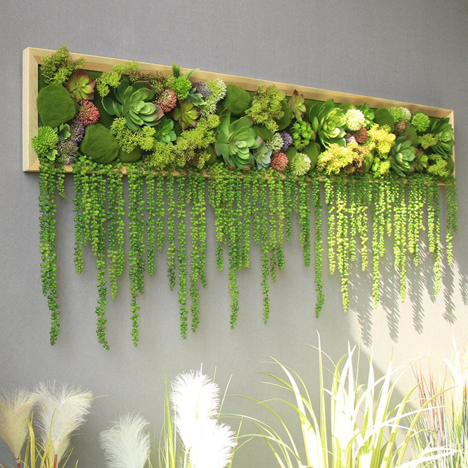 Панель из искусственной садовой травы L50 W50 см
