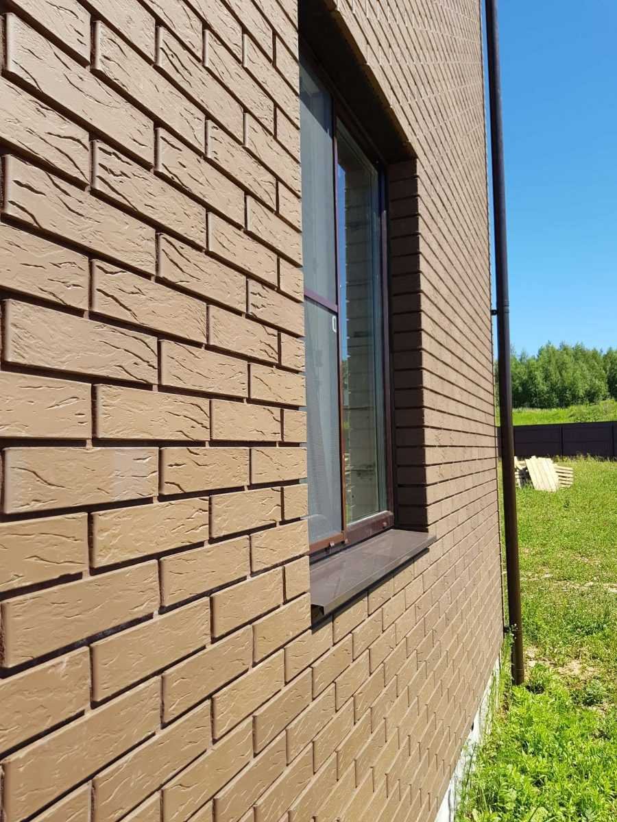 Фасадная панель FINEBER кирпич