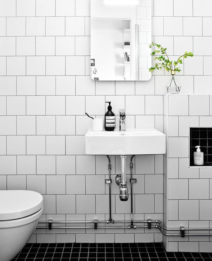 Briques White Gloss 4.5x23