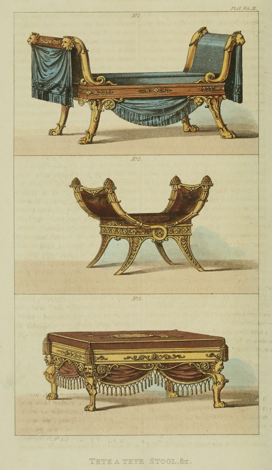 Ридженси мебель 19 века