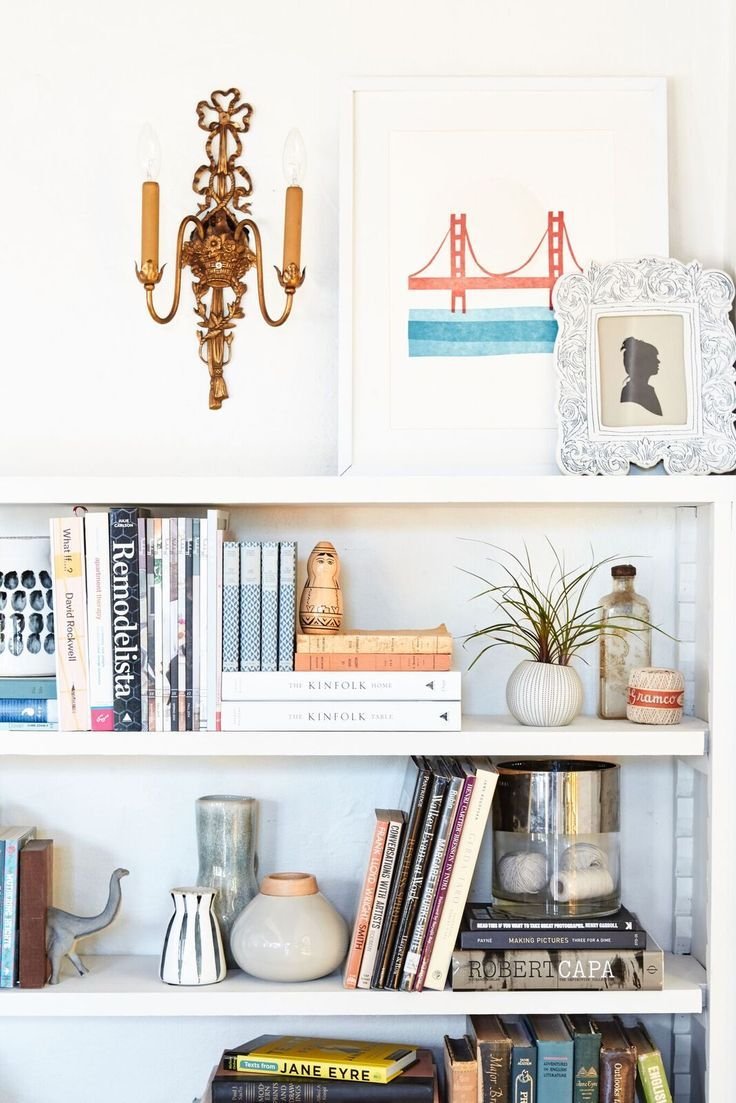 Aesthetic книжные полки