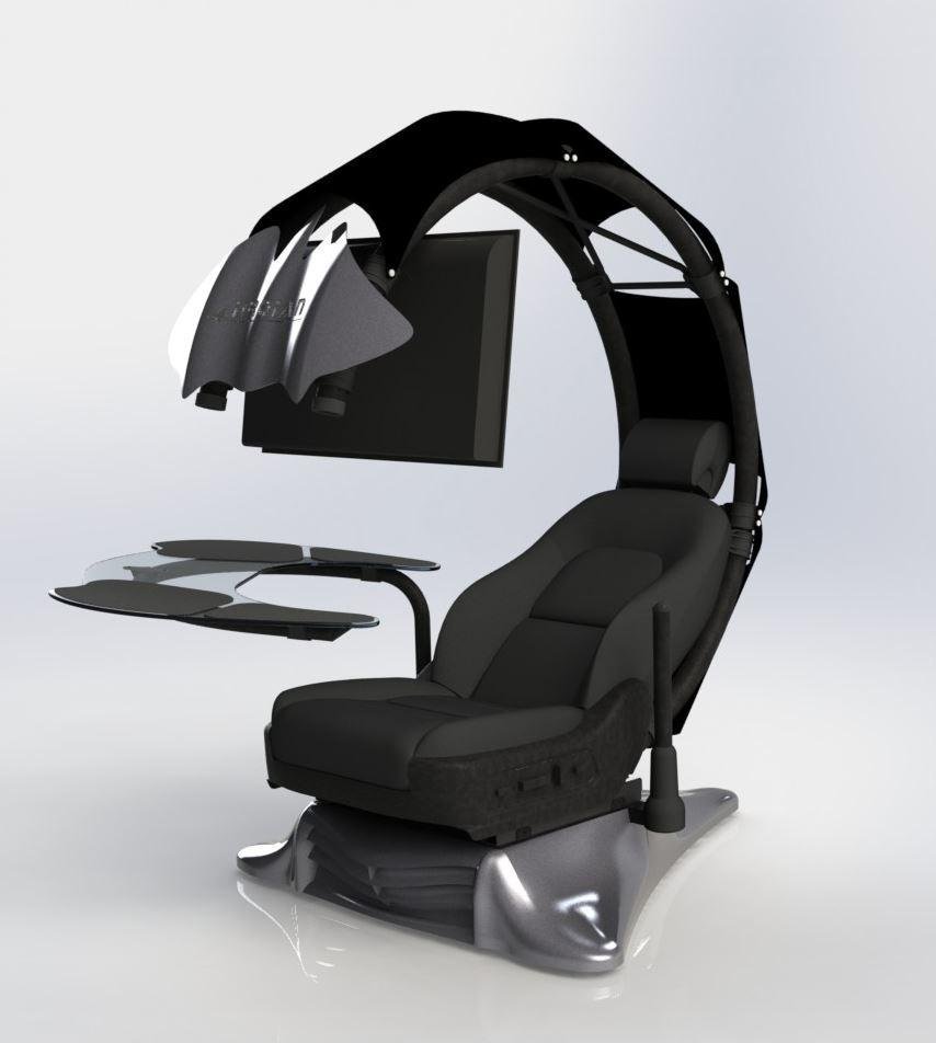 Droian Ergonomic Computer Workstation