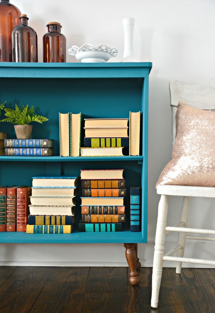 Переделанные книжные полки