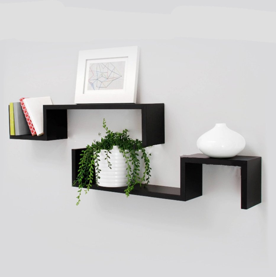 Полка "Wall Shelf-s (bas WL-001)" белая