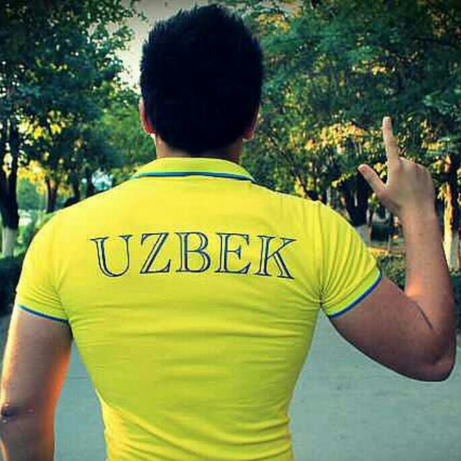 Футболка с надписью узбек