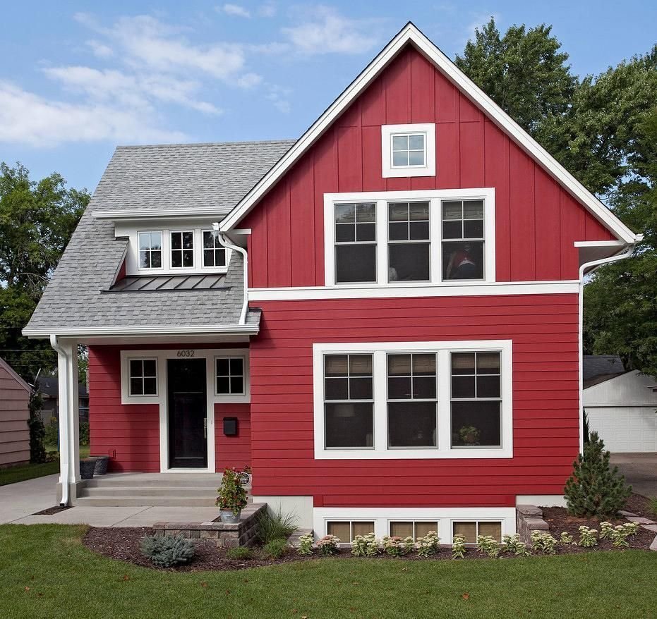 Red and Orange Exterior Paint Colors