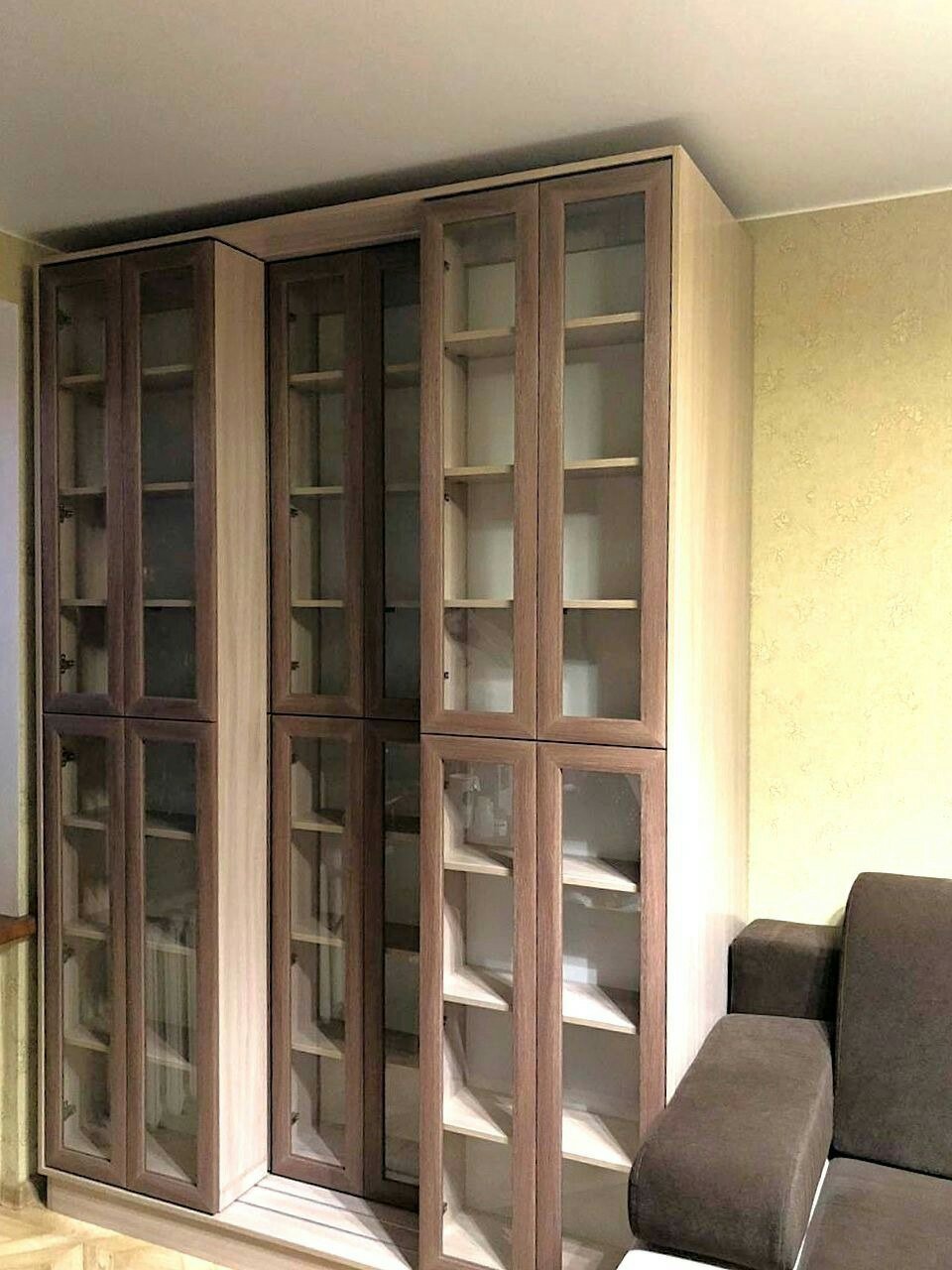 стеклянные двери для книжного шкафа